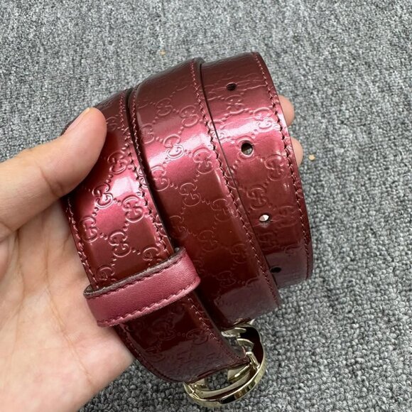 Gucci Leather Belt 255-060825 - Picture 4 of 11